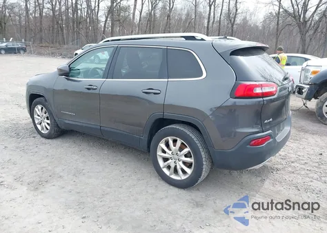 2015 Jeep Cherokee Limited z USA, uszkodzony, nr VIN 1C4PJMDS5FW630472